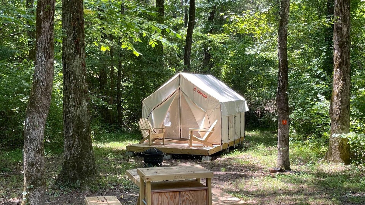 Holly Springs RV Rental | Tentrr State Park Site - Mississippi Wall Doxey State Park - Woodland A - Single