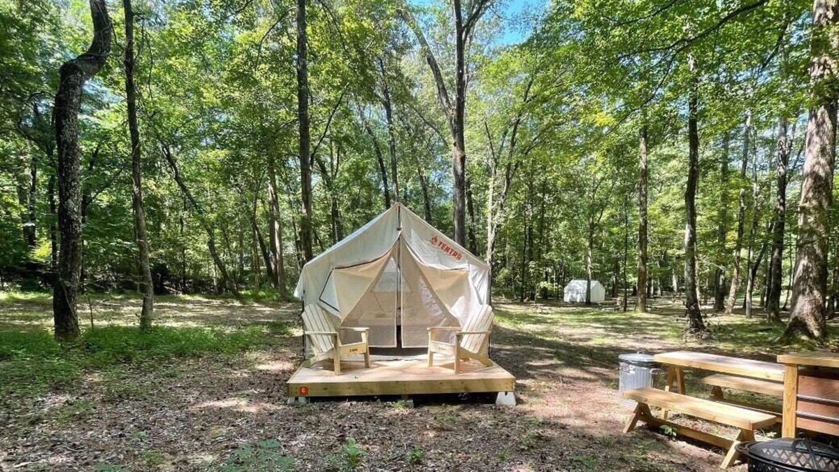 Holly Springs RV Rental | Tentrr State Park Site - Mississippi Wall Doxey State Park - Woodland C - Single