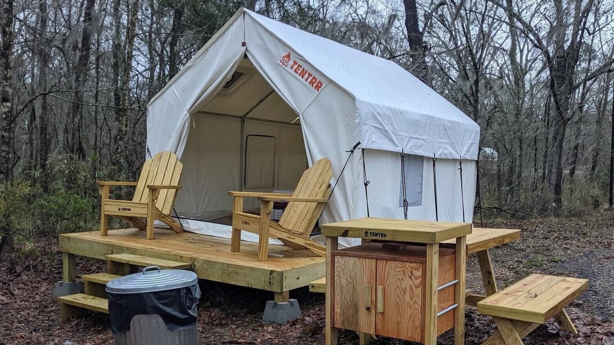 Saint Landry RV Rental | Tentrr State Park Site - Louisiana Chicot State Park - Site F - Single Camp
