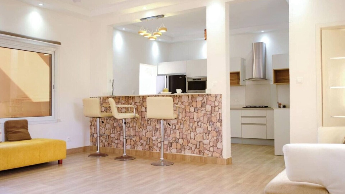 Dakar Apartment | Teranga Mirage: Gym, Rooftop, Massage Room, Pool