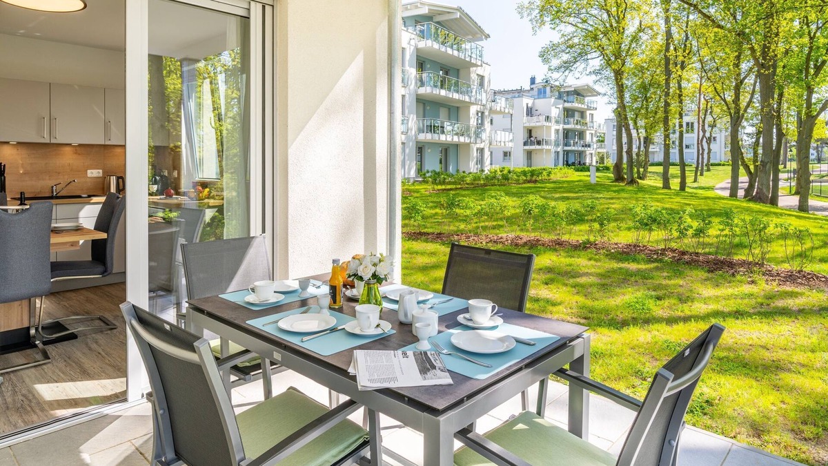 Zirchow Apartment | Terrace apartment Seeglück - Haffresidenz (3a.1) - 3a.1