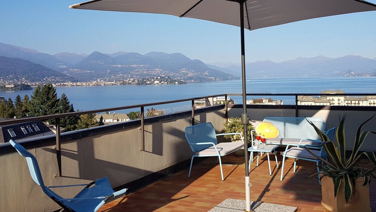 Stresa Apartment | Terrace Lake View apt. in Stresa with lake view