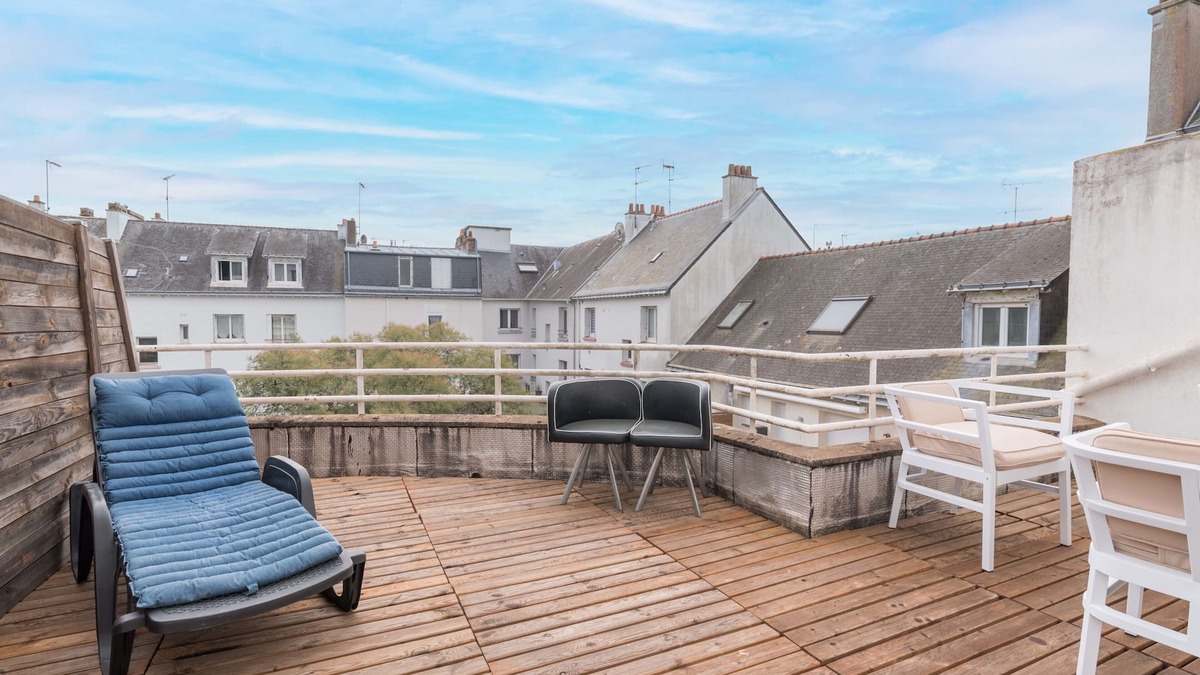 Saint-Nazaire Apartment | TERRASSE DU MAINE - Centre ville - Wifi