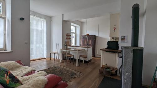 Wasserburg am Inn Apartment | Terrassenwohnung in historischem Brauereigebäude mit Blick ins Grüne