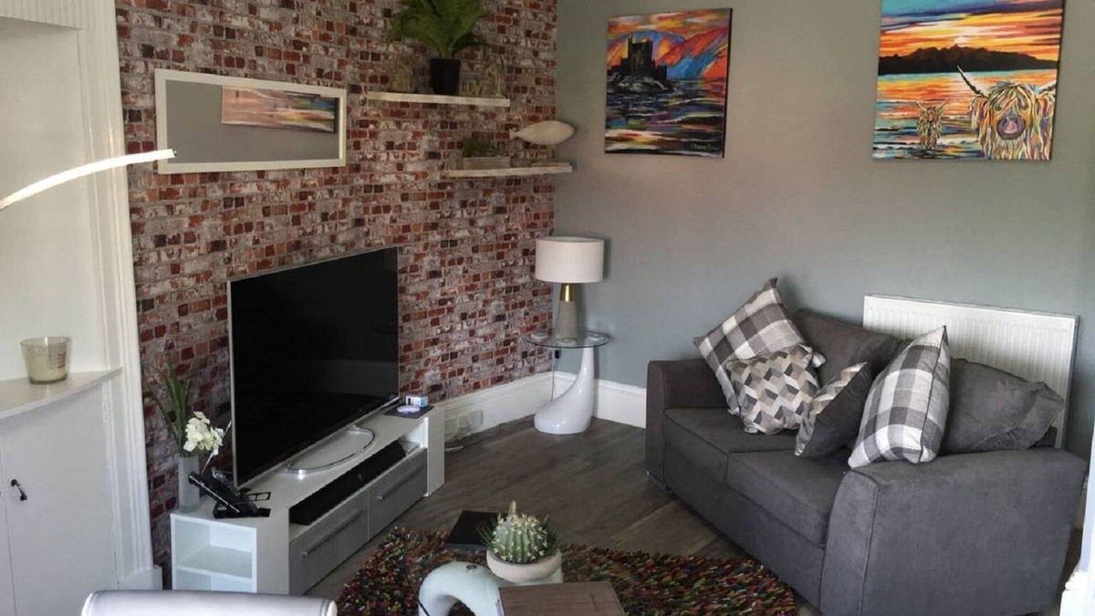 Denholm Apartment | Teviot View Holiday Rental Hawick Scottish Borders TD9 Area
