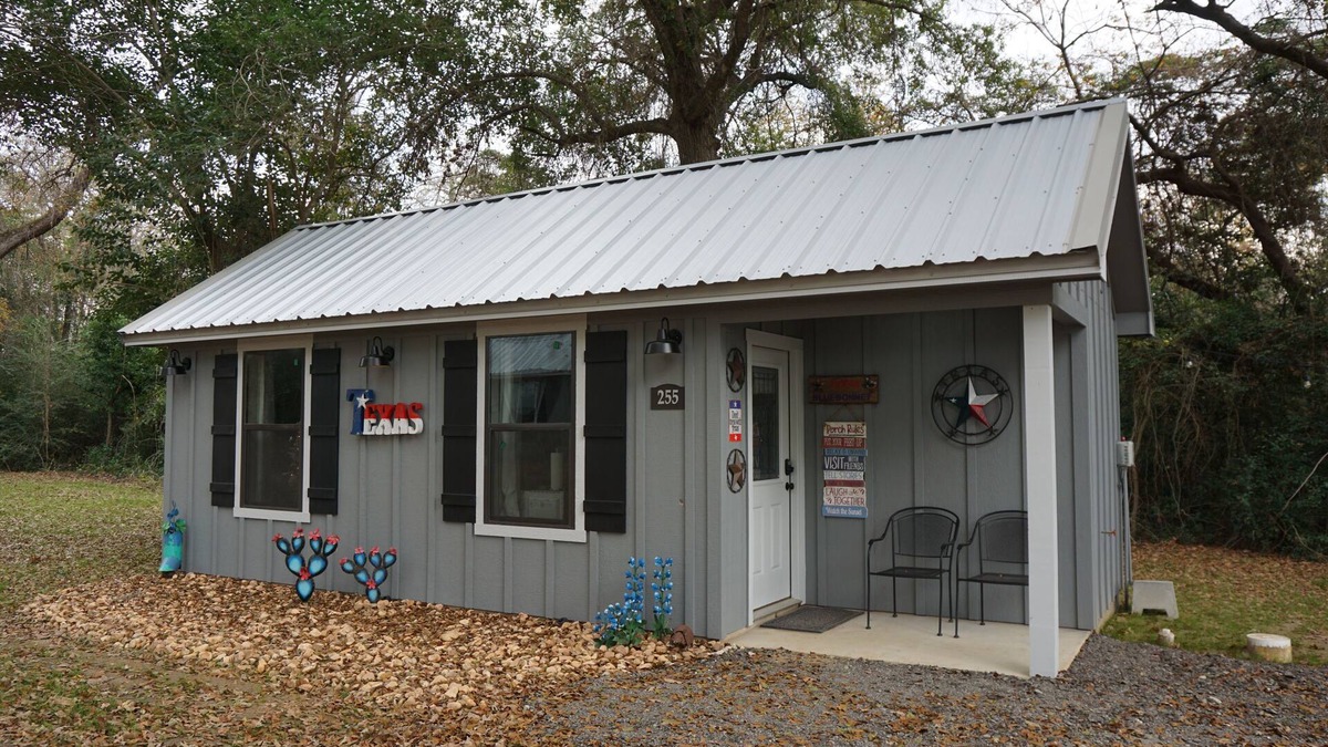 Caldwell Cottage | Texas Bluebonnet Tiny House #255 at Copperas Creek