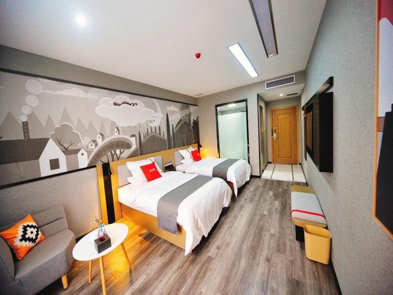 Mianyang Hotel | Thank Inn Chain Hotel Mianyang Santai Chengbei Bus Station