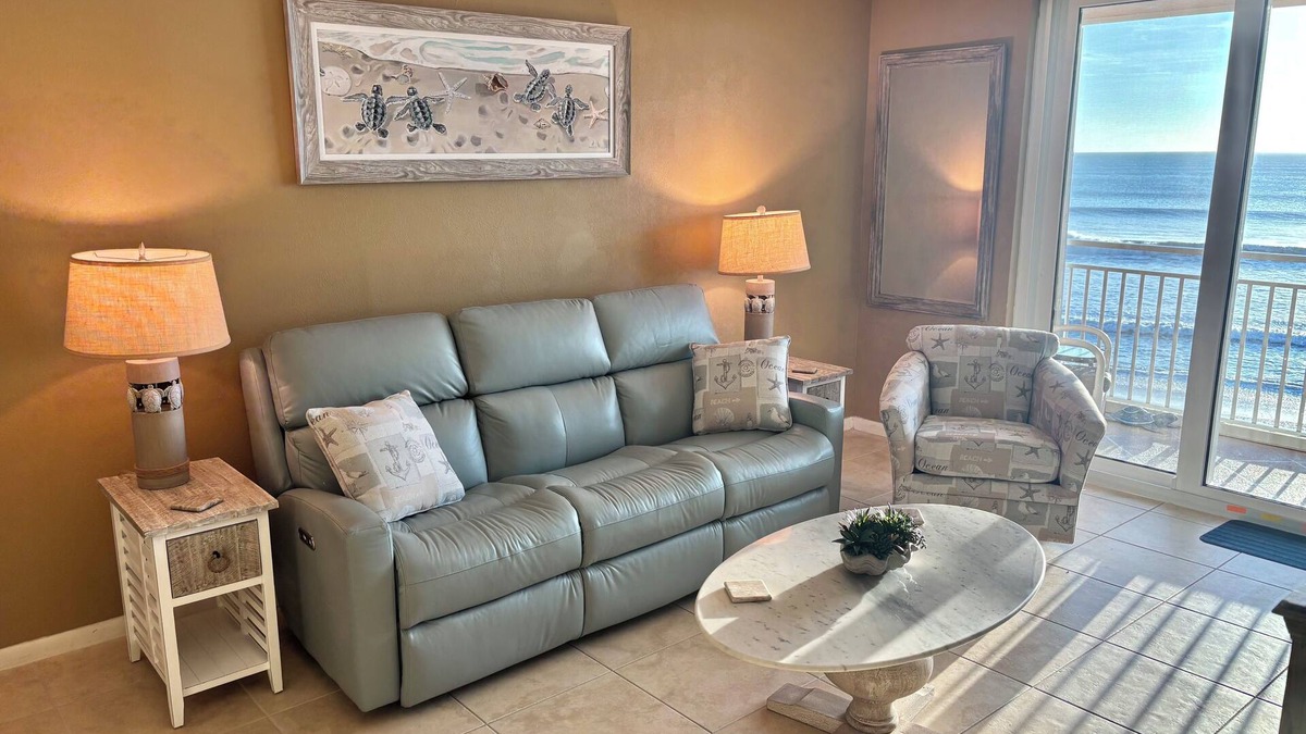 Indian Harbour Beach Condo | Thanksgiving still available! New living room furniture! Great unit!
