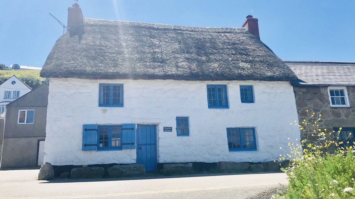 Sennen Cove Cottage | Thatched Cottage With Sea Views Situated Just Yards From The Beach