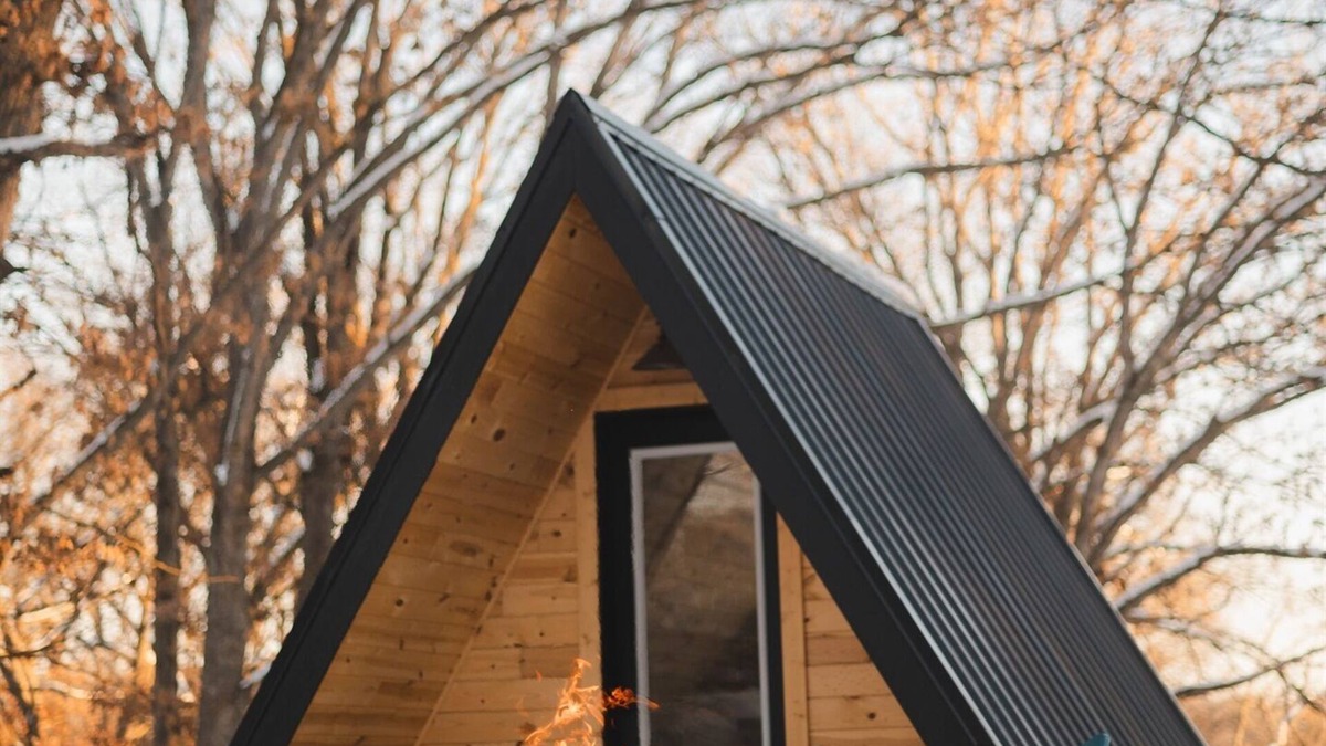 St Croix Falls House | The A-Frame at Big Rock Creek – A Scenic Retreat on White Oak Ridge