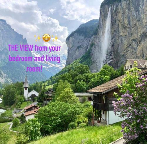 Lauterbrunnen Apartment | The Absolute Best View In Lauterbrunnen