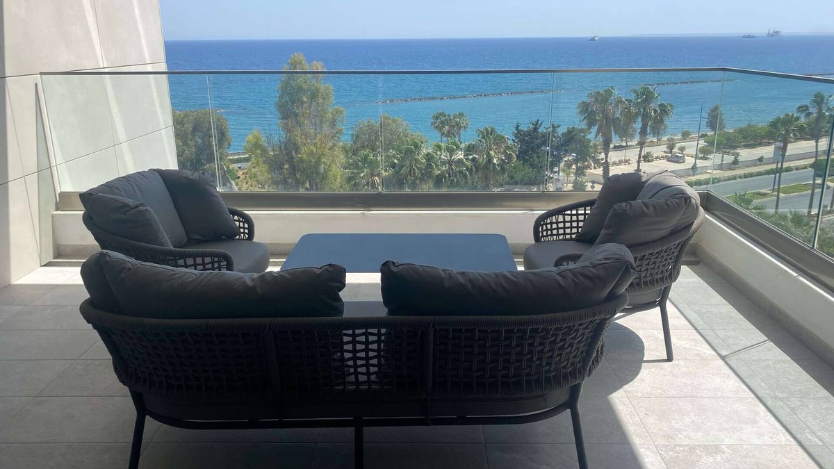 Agios Tychon Apartment | The Address - Seaview Luxury 2 Bedroom Apartment