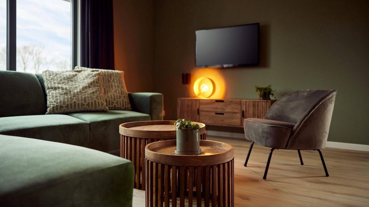 Lattrop House | The Amalia is a four-person holiday home and has an attractive homely living room with an open kitchen, two bedrooms and a spacious outdoor area.