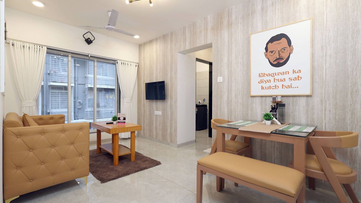 Andheri East Apartment | The Art of Comedy – Welcome Inspired Stay
