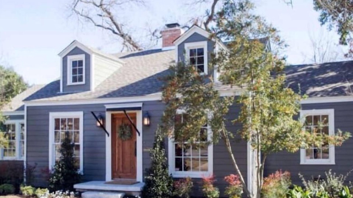 Brookview House | The Baby Blue Cottage - Fixer Upper, Season 3