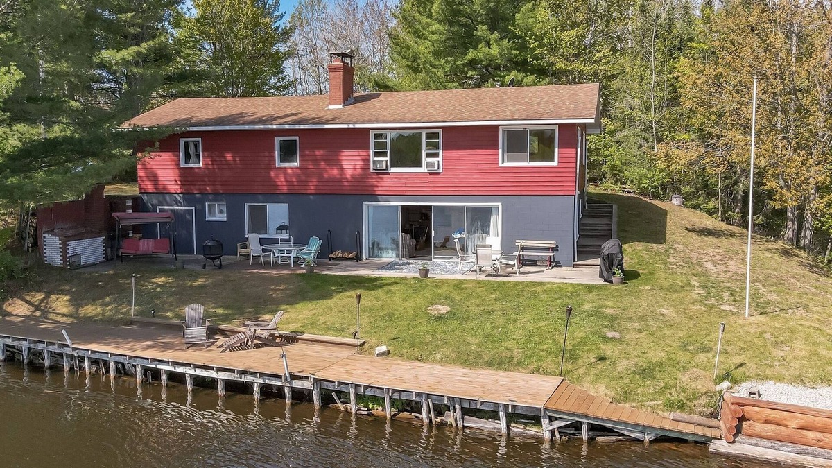 Onaway House | The Banks - Rustic and Waterfront! Secluded and Special! Kayaks and Canoes are included for guest use by RedAwning