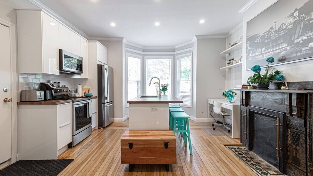 Downtown St. John's Apartment | The Bannerman Park Suite, Private Parking & Patio
