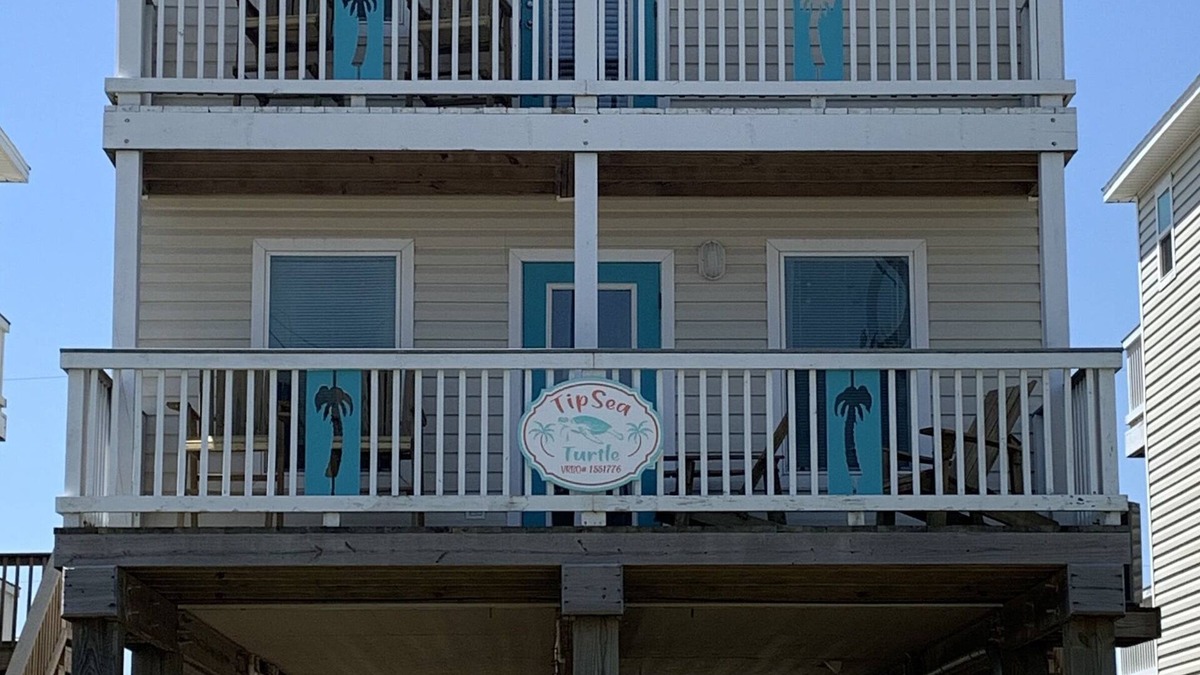 Surfside Beach House | The Beach and Surf is Just Steps Away.