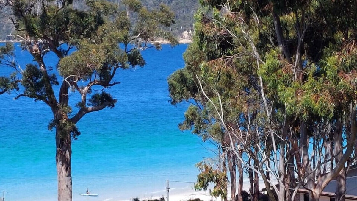 Surveyors Bay House | The Beach Box at Big Roaring Beach Tasmania