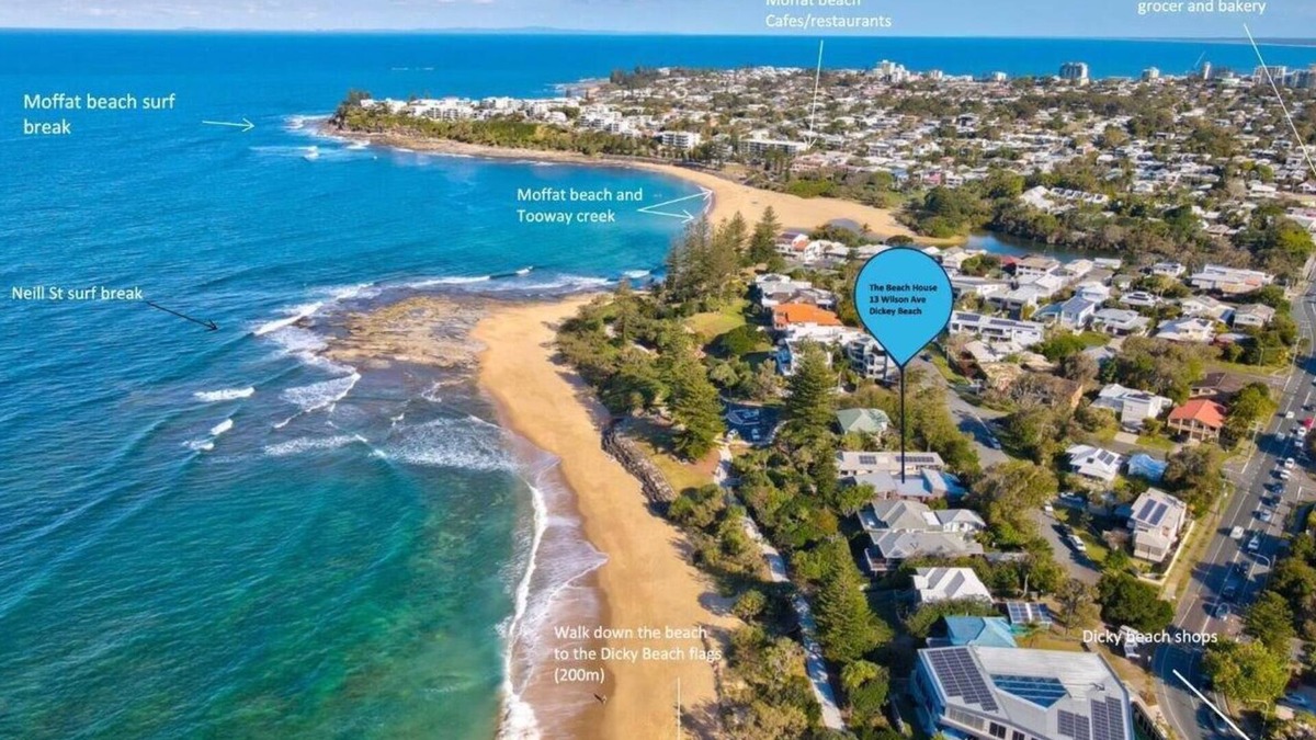Dicky Beach Apartment | The Beach House Dickey Beach