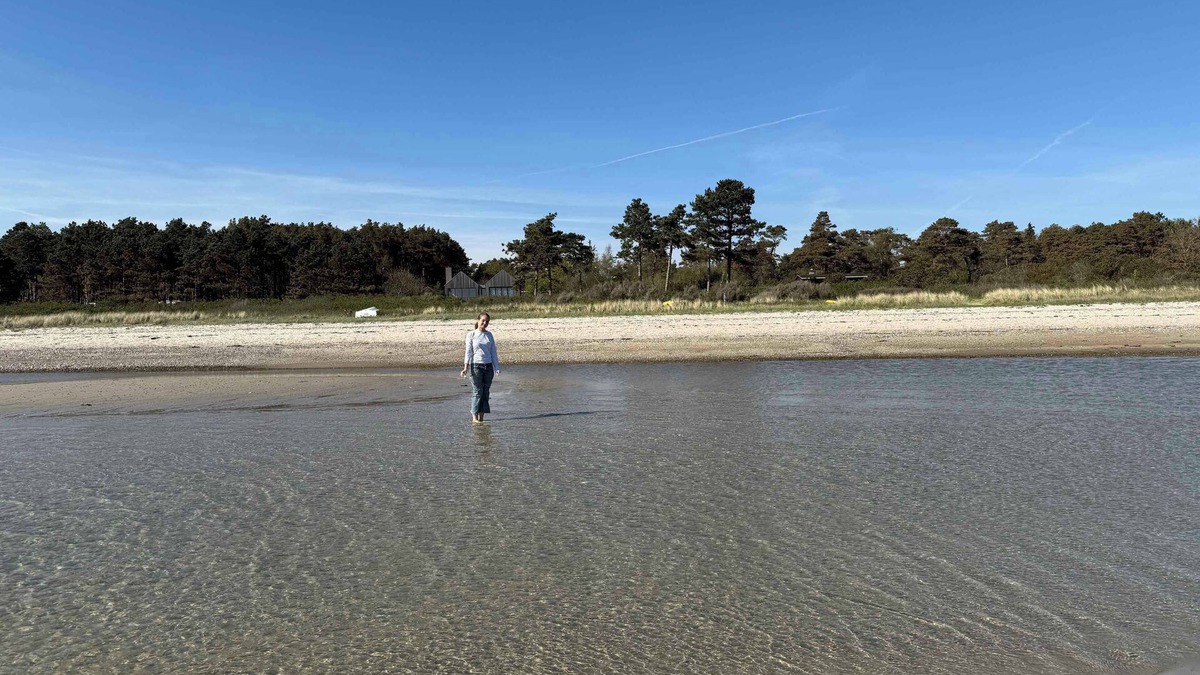 Knebel House | The beach is 60 meters from the cottage