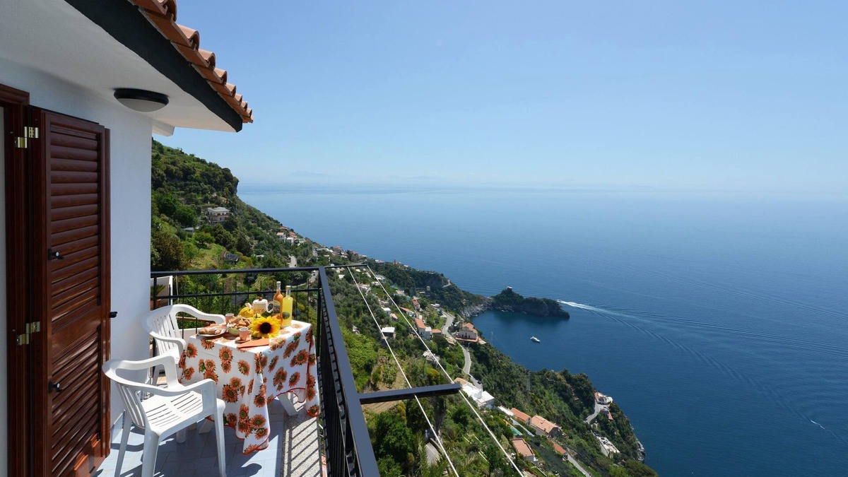Conca dei Marini Apartment | The Bellavista. Tranquility, breathtaking views for an unforgettable stay