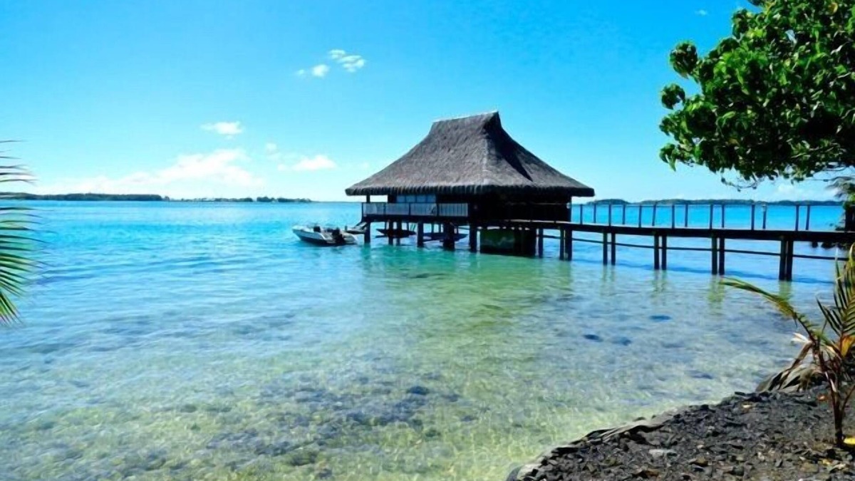 Bora Bora House | The Black Pearl! The most luxurious private OVER WATER BUNGALOW on Bora Bora!