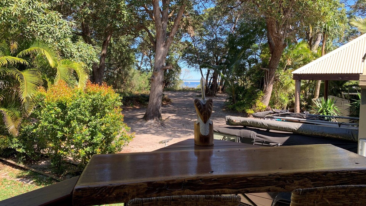 Brisbane Waterfront House | The Black Pelican Family Home - Sunsetters Beach