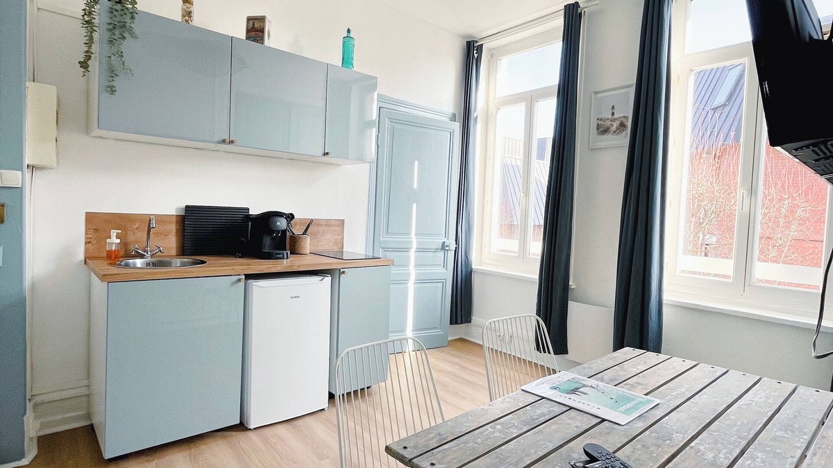 Dunkerque Centre Apartment | The blue cocoon