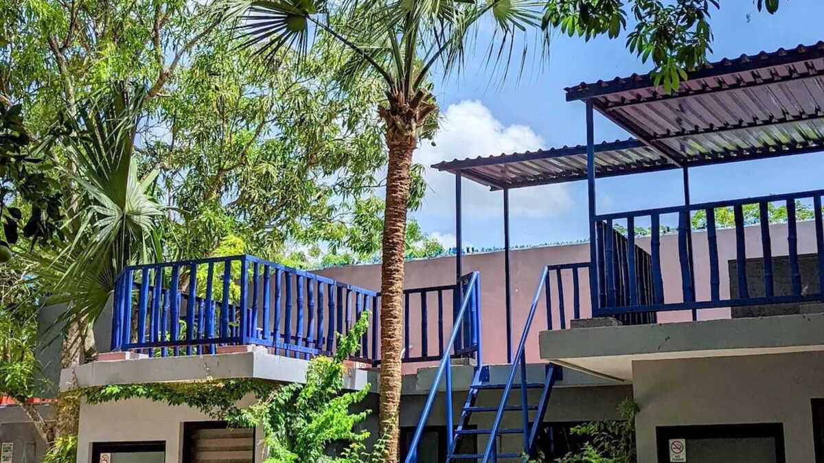 Chichen Itza - Valladolid Cabin | The Blue Eco Lodge- king room 1