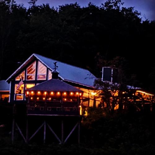 Town of Denning House | The Blue House On The Hill Catskills—Views