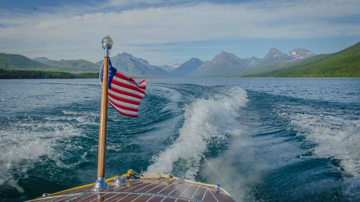 Agpar House | The Boathouse on the shores of Lake McDonald Glacier National Park