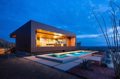 Joshua Tree House | The Box by Fieldtrip - Architectural Villa w Pool Spa