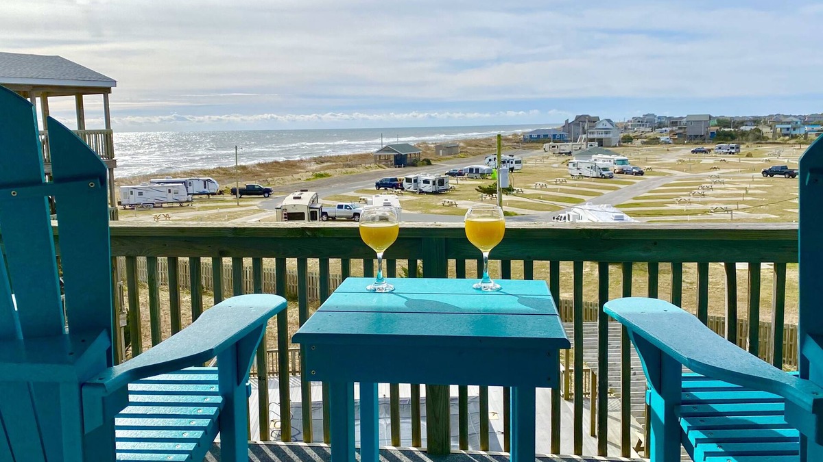 Rodanthe Condo | “The Cape” TOP FLOOR In Oceanfront Resort Rodanthe Condos