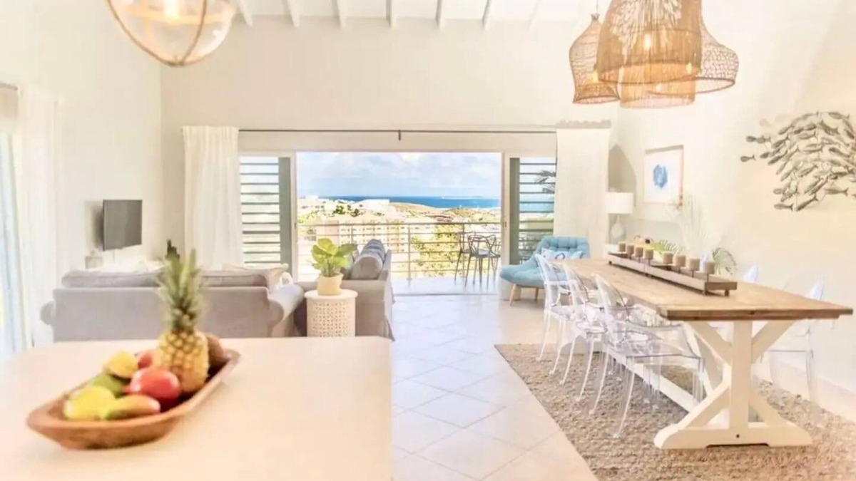 Oyster Pond Condo | The Coastal Condo: Beautiful Luxury 3 Bed 2.5 bath