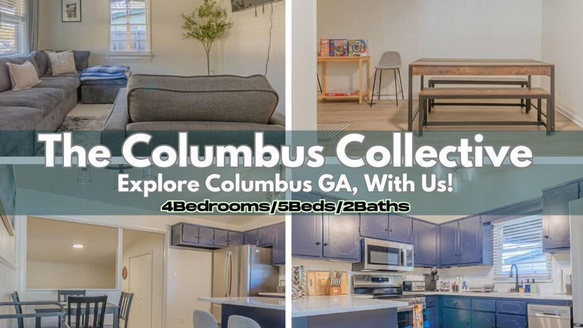Columbus House | The Columbus Collective: 4Bed | with games