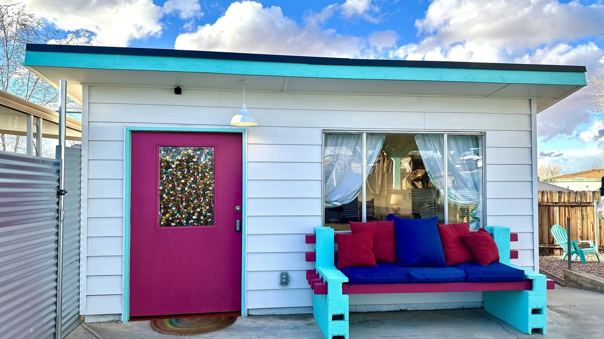 Page House | The Cowgirl Cabana. A private, gated bungalow.