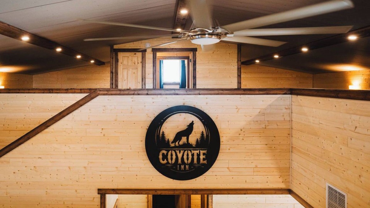 Spiritwood Cabin | The Coyote Inn, Experience the peace and tranquility of rural Jamestown.