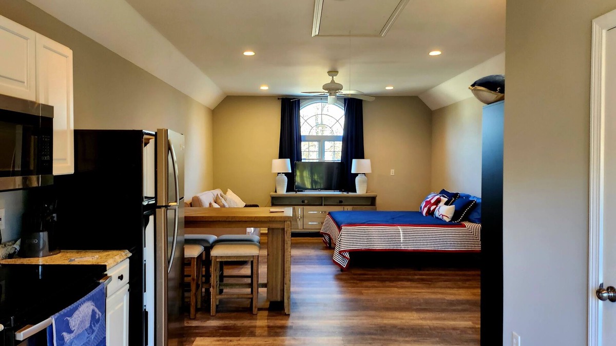 West Mystic Apartment | The Crow's Nest at the Blue Anchor. Ready for 2025