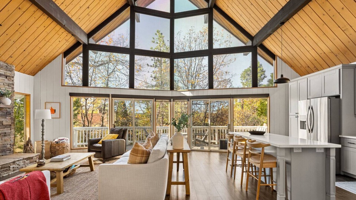 Lake Arrowhead House | The Crown: A-Frame, AC, Dogs Ok, Lake Access!