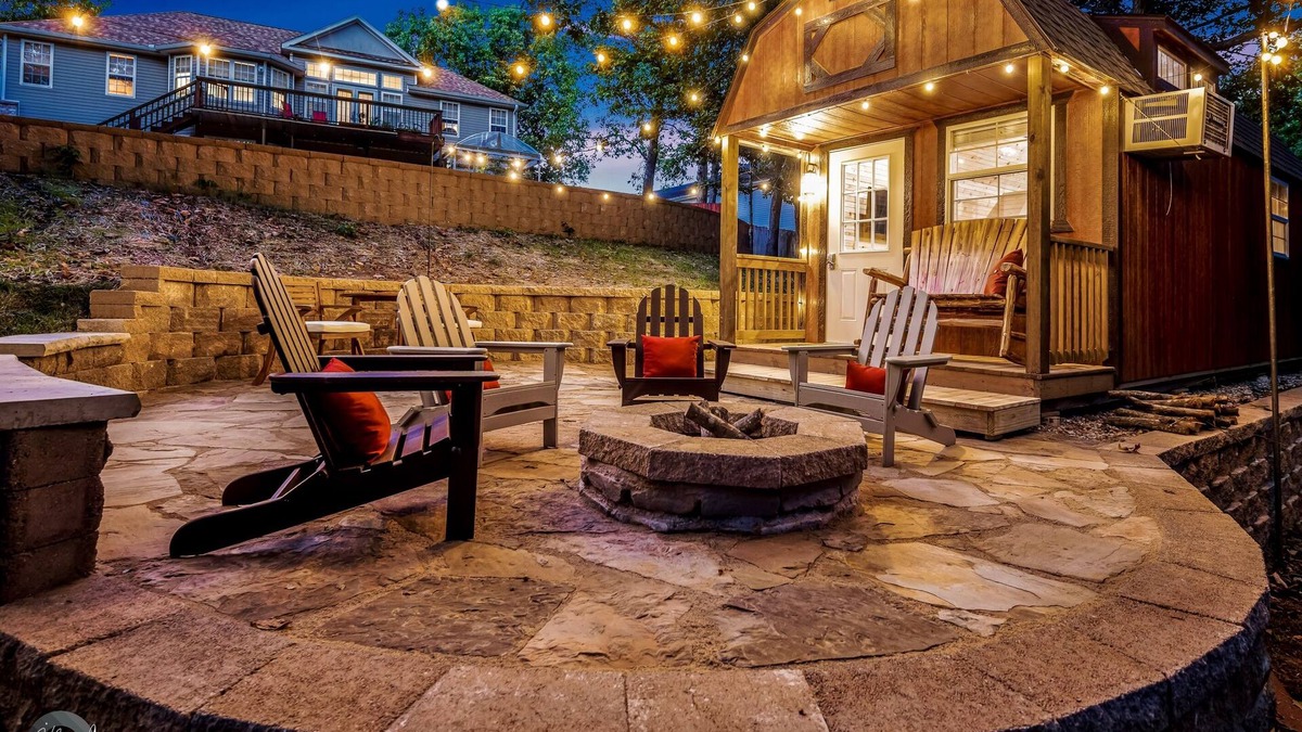 Bentonville House | The Drop Inn: Trailside Tiny Home in the Heart of Bentonville