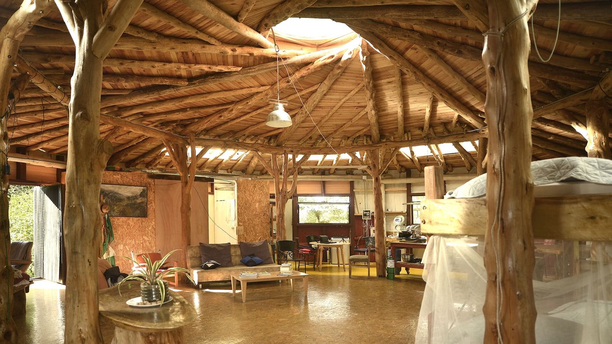 Filandia Cottage | The EcoRoundhouse Cottage is a country retreat.