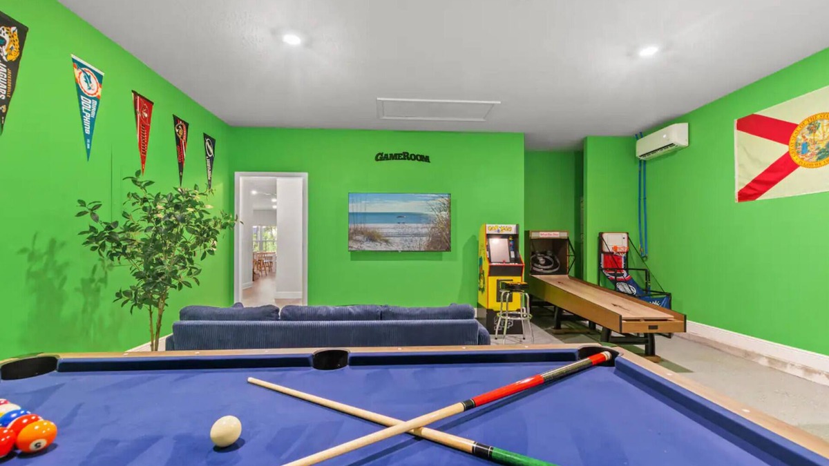 Upper Grand Lagoon House | The Emerald Cove - Pool, Hot tub, Sauna, Game room - Sleeps 13