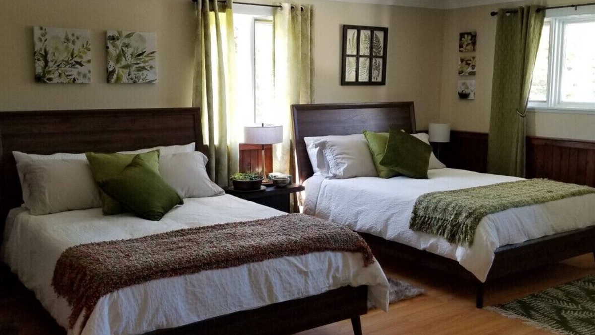 Trinity Bed & Breakfast | The Evergreen Suite-with Private Balcony!
