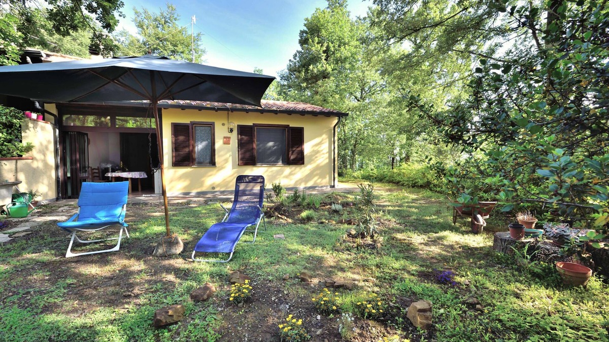 Monteverdi Marittimo House | The Fox of the Lighthouse. Holiday home surrounded by greenery