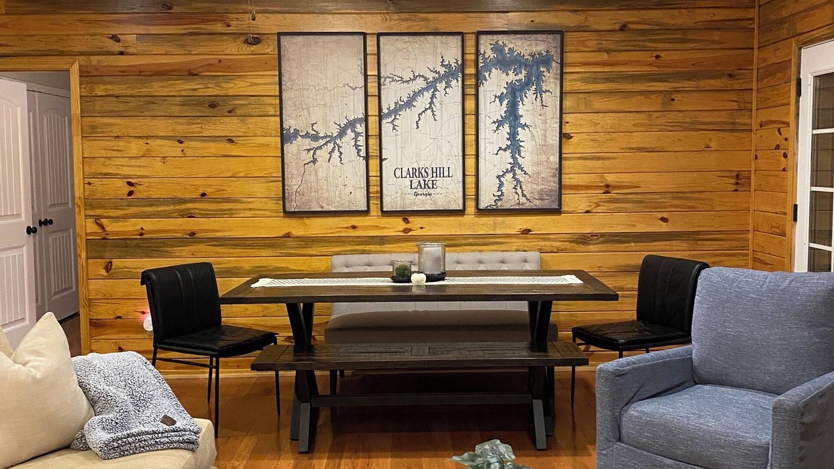 Lincolnton Cabin | The Family Lake House! 6.2 Acres, Private Dock!