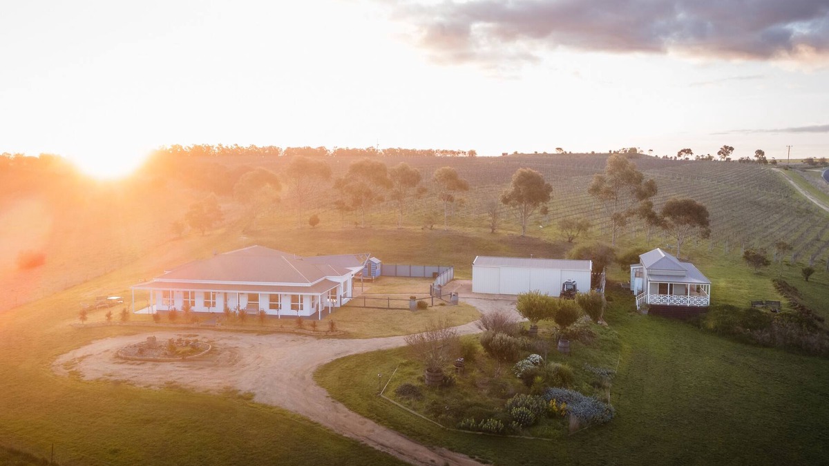 Russells Bridge Other | The Farmhouse At Harry Scotts Vineyard. The Views!