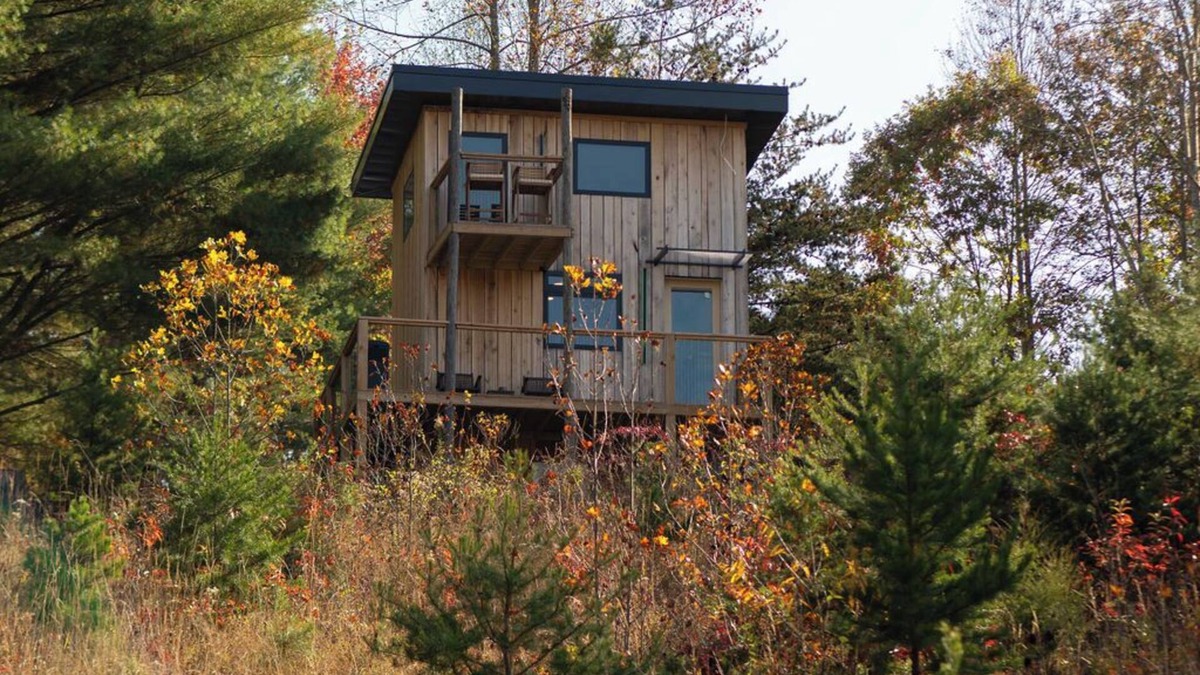 Primrose Cabin | The Fern Tiny Cabin with WiFi and Private Trails