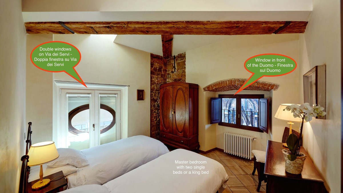 Duomo Apartment | The Flora Apartment: The feeling of touching the Duomo