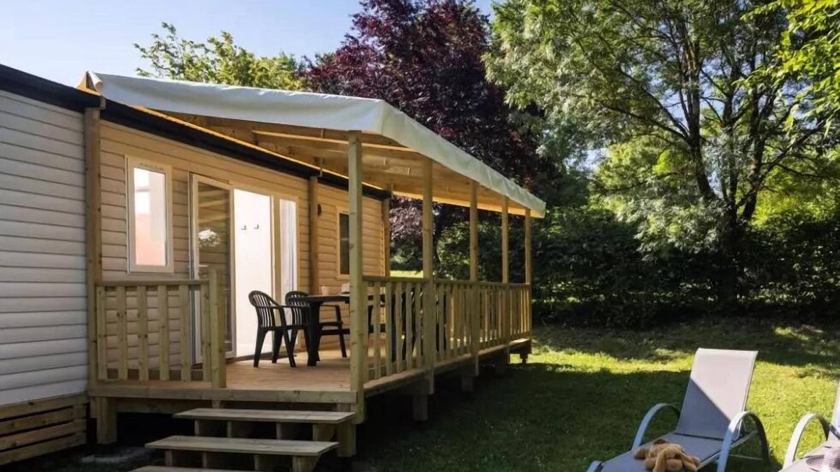 La Romieu House | The Florence Camp * - Mobile home Aqua 2 -2 bedrooms - 2 bathrooms + CLIMATEIZATION 6 people